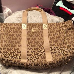 Michael Kors large tote/ weekend bag